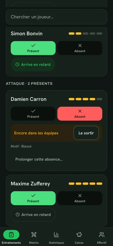 Simon finit tard : il arrive en retard.